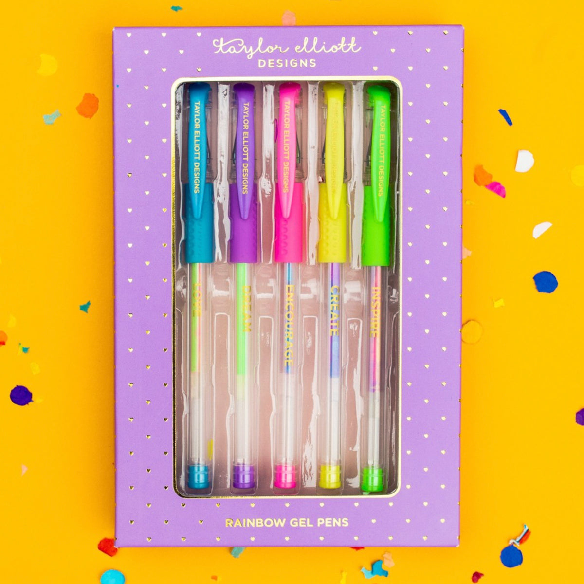 TAYLORELLIOTT Sparkle Gel Ink Pen Set