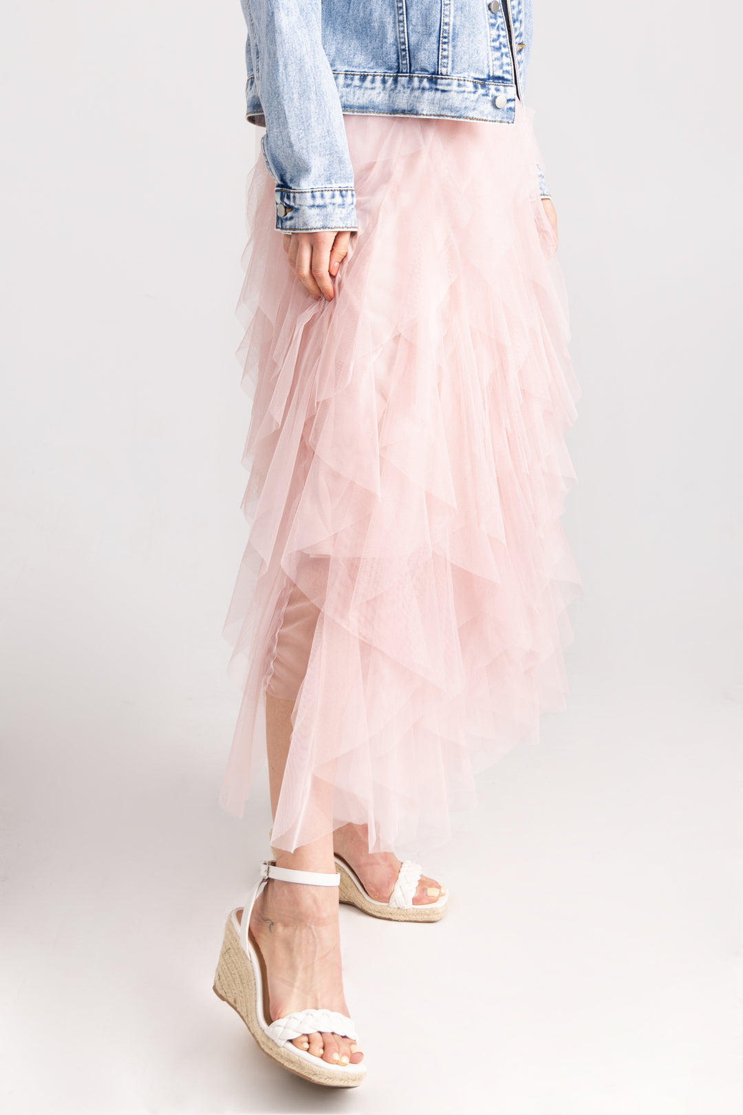 Camber layered tulle maxi skirt bcbg best sale